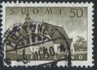 Suomi 1957 - Lammin kirkko 50mk - Möttönen 3.III.60