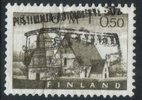 Suomi 1963 - Lammin kirkko, x paperi - Postilinja-autoliikenne Suomi 1963 - Lammin kirkko, x paperi - Postilinja-autoliikenne