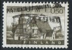 Suomi 1963 - Lammin kirkko, x paperi - Postilinja-autoliikenne