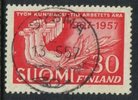 Finland 1957 - 50th anniv. Finnish Trade Union Movement - Sysmä 13.5.57