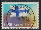 Suomi 1977 - Itsenäinen Suomi 60 vuotta 0,80mk - Valkeakoski 9.8.78 -17