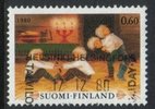 Finland 1980 - Christmas stamp 1980 1/2 - Helsinki 17.12.80