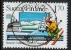 Finland 1987 - National Tourism cent. 1/2 - Winter - Vesikoski 6.5.87