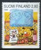 Suomi 1995 - Ystävyydellä 8/8 - Koiravauva piirtämässä - Helsinki 12.08.97