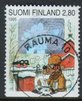 Suomi 1995 - Ystävyydellä 5/8 - Postilaatikolla talvisäässä - Rauma 10 8.6.99 Suomi 1995 - Ystävyydellä 5/8 - Postilaatikolla talvisäässä - Rauma 10 8.6.99