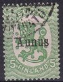 Suomi 1919 - Aunus 5p vihreä ID 25096