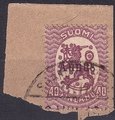 Suomi 1919 - Aunus 40p lila ID 25107