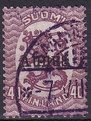 Suomi 1919 - Aunus 40p lila ID 25110