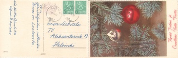 - 5794 Alpua 10.12.62 postikortti - 5794 Alpua 10.12.62 postikortti