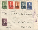 Finland 1942 - Cover Aunus 4.VI.42 East-Karelia Ryti