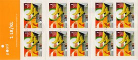 Pop -postimerkki (Antiikkia IV) Arkki leimattuna