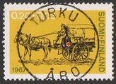 Punainen Risti 1967 1/3 - Hevosambulanssi - Turku