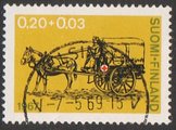 Punainen Risti 1967 1/3 - Hevosambulanssi - Helsinki 7.5.69