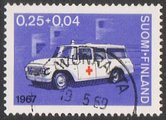 Suomi 1967 - Punainen Risti 1967 2/3 - Ambulanssi - Savonranta 19.5.69 Suomi 1967 - Punainen Risti 1967 2/3 - Ambulanssi - Savonranta 19.5.69