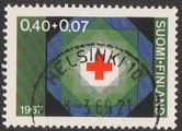 Suomi 1967 - Punainen Risti 1967 3/3 - Avustustoiminta - Helsinki 3.3.69 Suomi 1967 - Punainen Risti 1967 3/3 - Avustustoiminta - Helsinki 3.3.69