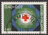 Suomi 1967 - Punainen Risti 1967 3/3 - Avustustoiminta - Tampere 16.11.70 Suomi 1967 - Punainen Risti 1967 3/3 - Avustustoiminta - Tampere 16.11.70