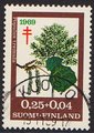 Suomi 1969 - Tuberkuloosi 1969 2/3 - Haapa - Kuopio 15.11.69 Suomi 1969 - Tuberkuloosi 1969 2/3 - Haapa - Kuopio 15.11.69