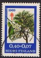 Anti tuberculosis 1969 3/3 - Bird Cherry - Pori