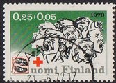 Suomi 1970 - Punainen Risti 1970 1/3 - Hiidenkivellä - Naantali 31.5.72 Suomi 1970 - Punainen Risti 1970 1/3 - Hiidenkivellä - Naantali 31.5.72