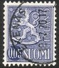 Finland 1963 - Lion type m63 0,05mk violet blue - Ekenäs 18.7.70