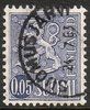 Finland 1963 - Lion type m63 0,05mk violet blue - Suomusjärvi 24.7.63