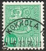 Suomi 1963 - m63 0,10mk vihreä - Kokkola 10 6.11.74 Suomi 1963 - m63 0,10mk vihreä - Kokkola 10 6.11.74