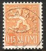 Finland 1963 - Lion type m63 0,15mk brown orange - Iisalmi 27.12.66