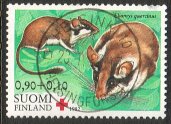 Suomi 1982 - Punainen risti 1982 1/3 - Tammihiiri - Helsinki 28?.1.83