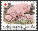 Suomi 1998 - Punainen Risti 1998 - 1/3 Kotieläimet: pahnue - Turku 10 25.3.98