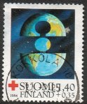 Suomi 1984 - Punainen Risti 1984 1/2 - Kahtiajako - Kokkola 10 23?.2.85 Suomi 1984 - Punainen Risti 1984 1/2 - Kahtiajako - Kokkola 10 23?.2.85