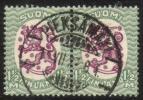 Suomi 1926 - m17, 1,50mk vihr/lila, hrX,B - Pieksämäki 19.VII.27 6e pari Suomi 1926 - m17, 1,50mk vihr/lila, hrX,B - Pieksämäki 19.VII.27 6e pari