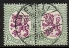 Suomi 1926 - m17, 1,50mk vihr/lila, hrX,B - Weteli 7.XI.27 1i pari Suomi 1926 - m17, 1,50mk vihr/lila, hrX,B - Weteli 7.XI.27 1i pari