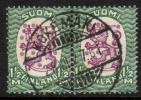 Suomi 1926 - m17, 1,50mk vihr/lila, hrX,B - Kokemäki 28.VII.27 6i pari Suomi 1926 - m17, 1,50mk vihr/lila, hrX,B - Kokemäki 28.VII.27 6i pari