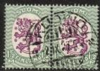 Suomi 1926 - m17, 1,50mk vihr/lila, hrX,B - Kuopio 2.IX.27 5i pari Suomi 1926 - m17, 1,50mk vihr/lila, hrX,B - Kuopio 2.IX.27 5i pari