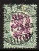 Finland 1926 - m17, 1,50mk grn/lilac, wm X,B - Kotka 6.I.28 12a