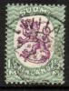 Finland 1926 - m17, 1,50mk grn/lilac, wm X,B - Wiiala 2?.VIII.27