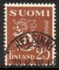 Suomi 1930 - Leijonamalli m30 25p ruskea - Helsinki 20.V.38 12