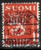 Finland 1930 - Coat of arms lion type m30 1mk orange - Helsinki 11.IX.43