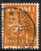Suomi 1932 - Leijonamalli m30 1,25mk keltainen - Tuusniemi 16.X.40 Suomi 1932 - Leijonamalli m30 1,25mk keltainen - Tuusniemi 16.X.40