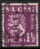 Suomi 1930 - Leijonamalli m30 1,50mk lila - Helsinki 5.I.31 20