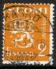 Suomi 1942 - Leijonamalli m30 2mk keltainen - Kaskö 6.I.45 16 Suomi 1942 - Leijonamalli m30 2mk keltainen - Kaskö 6.I.45 16