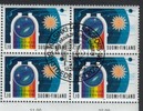 Finland 1984 - Astronomy (block of four) FD(C)