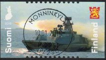 Finland 2018 - Finnish Armed Forces 100 year 6/6 - Frigate (2018) Fine cancelled