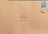Suomi - Honka postipysäkkileima - Porras 8.7.69 kuorella Suomi - Honka postipysäkkileima - Porras 8.7.69 kuorella