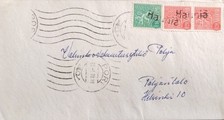 Suomi - Haunia postipysäkkileima - Pori 22.1.70 kuorella Suomi - Haunia postipysäkkileima - Pori 22.1.70 kuorella