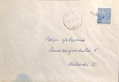 Suomi - Heikkilä postipysäkkileima - PV 6 11.12.70 kuorella Suomi - Heikkilä postipysäkkileima - PV 6 11.12.70 kuorella