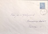 Suomi - Heinäpohja postipysäkkileima - Viitasaari 13.8.66 kuorella Suomi - Heinäpohja postipysäkkileima - Viitasaari 13.8.66 kuorella