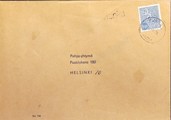 Suomi - Honka postipysäkkileima - Porras 15.7.68 kuorella Suomi - Honka postipysäkkileima - Porras 15.7.68 kuorella
