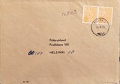 Suomi - Honka postipysäkkileima - Porras 11.8.75 kuorella Suomi - Honka postipysäkkileima - Porras 11.8.75 kuorella