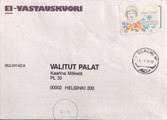 Suomi - Honkaranta postipysäkkileima - Iisalmi 15.1.79 kuorella Suomi - Honkaranta postipysäkkileima - Iisalmi 15.1.79 kuorella